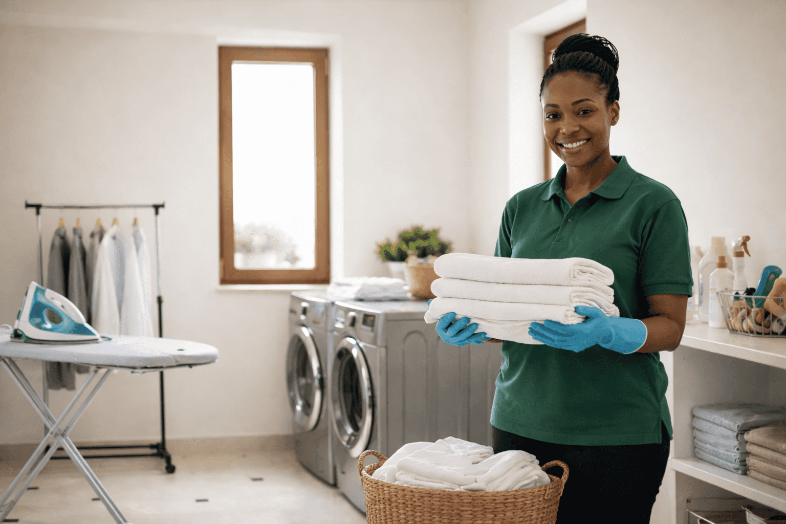 Cleaner / Laundry hero background